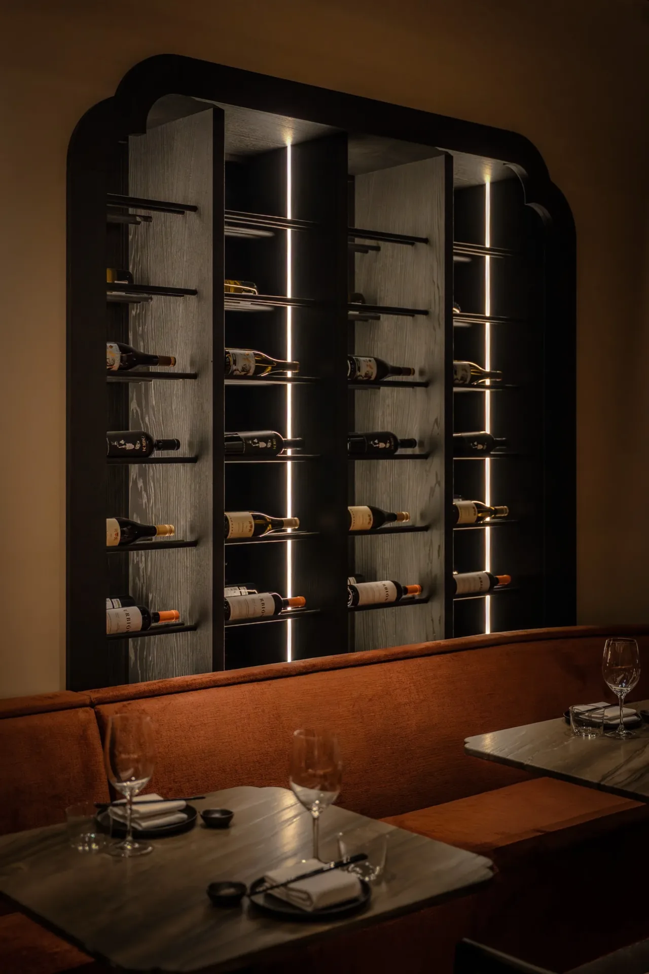 Interieur detail van Roku Oisterwijk